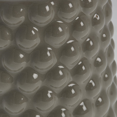 Dotsie Topf H16 cm. grau