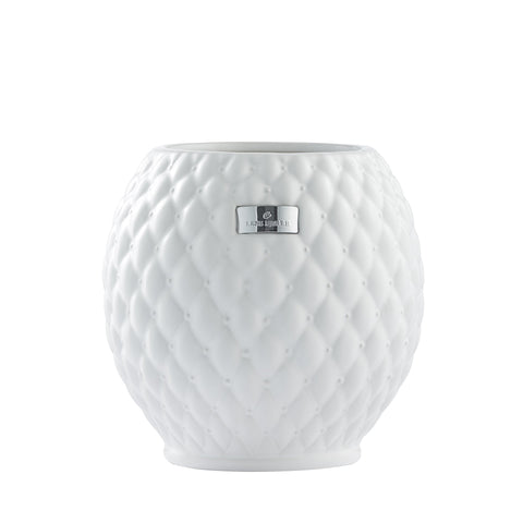 Rosabina Topf H22 cm. weiss