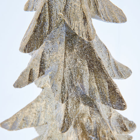 Semille Dekoration H44 cm. hell gold