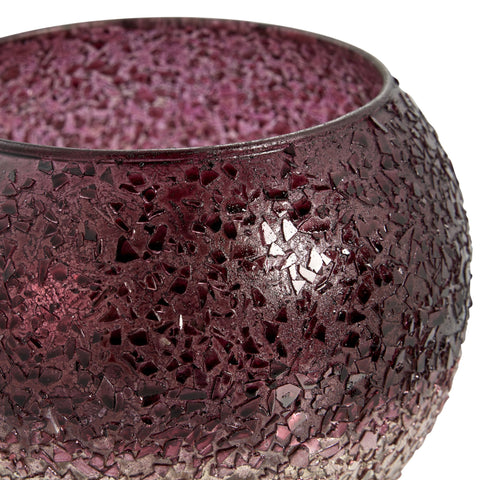 Crovia Teelicht H10,3 cm. rot