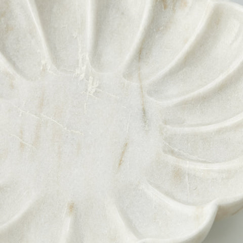 Marmilla dekorationsschale weiss