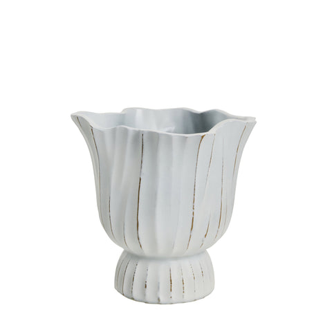 Palazzo Blumentopf D20 H19 Weiß