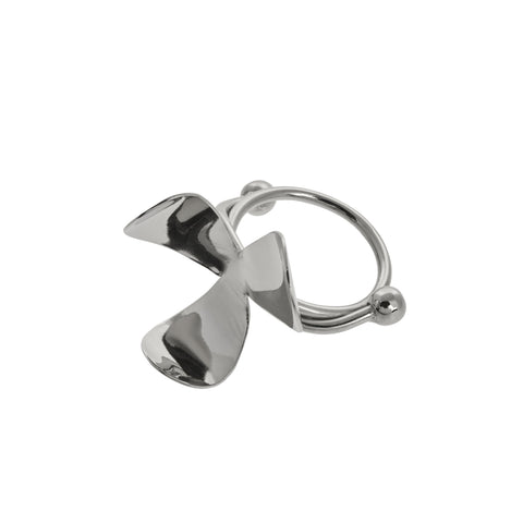 Serviettenring Sigrid, 5 x 2 cm, Silber.