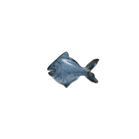 Nerina Wanddekoration Fisch 3 Stück Blau