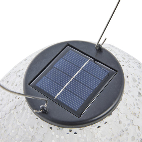 Lunaria Solarlaterne D26 x H26 Weiß