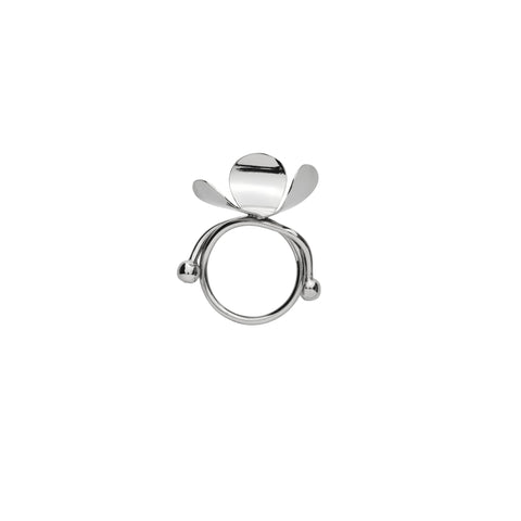 Serviettenring Sigrid, 5 x 2 cm, Silber.