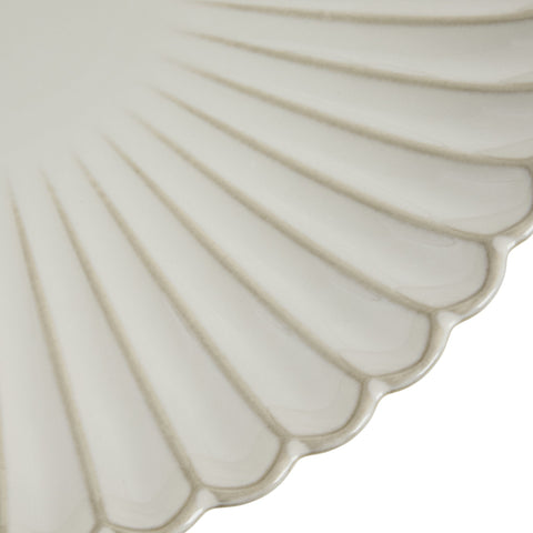 Camille Tortenständer, 27 x 27 cm, Cremeweiß