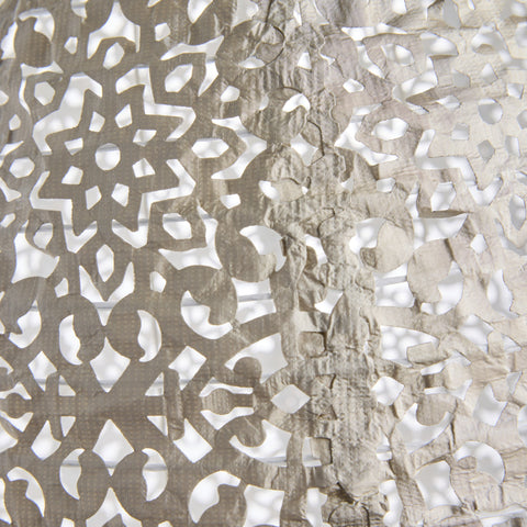 Lunaria Solarlaterne, Durchmesser 26 x Höhe 26 cm, Farbe: Grau