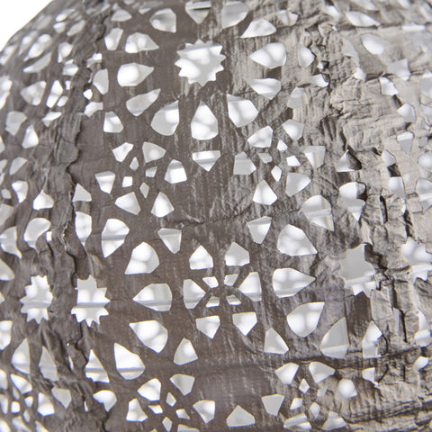 Lunaria Solarlaterne D20 x H20 D. Grau