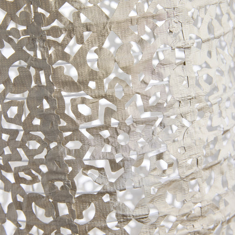 Lunaria Solarlaterne, Durchmesser 18 x Höhe 33 cm, Farbe: Grau