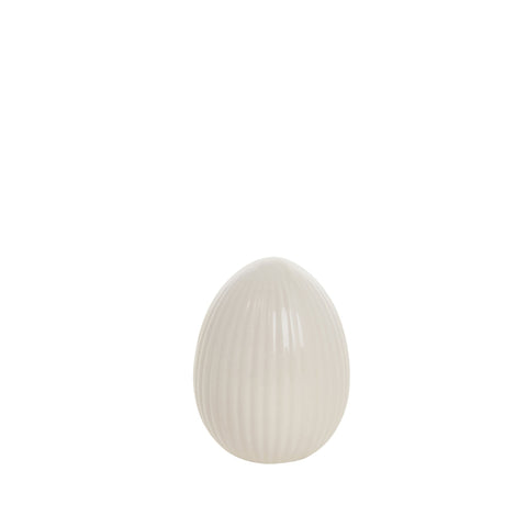 Delinne Eierdekoration H7.7 Cremeweiß