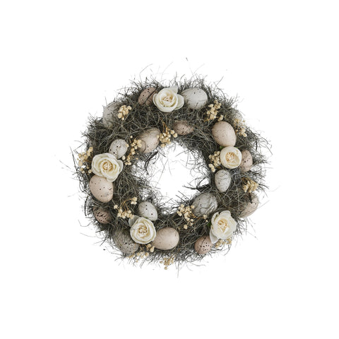 Nannia-Kranz H8 Grün/Weiß