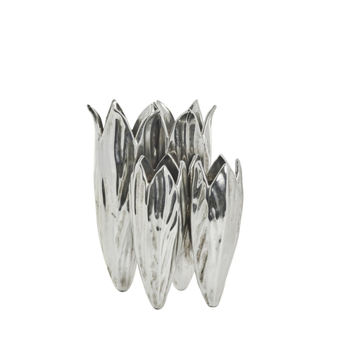 Sislivia Vase H25,5 Silber