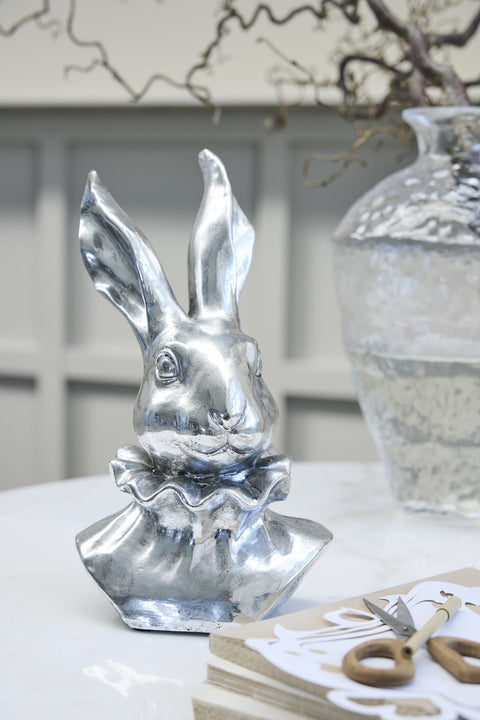 Siselle Hasendekoration H33 Silber
