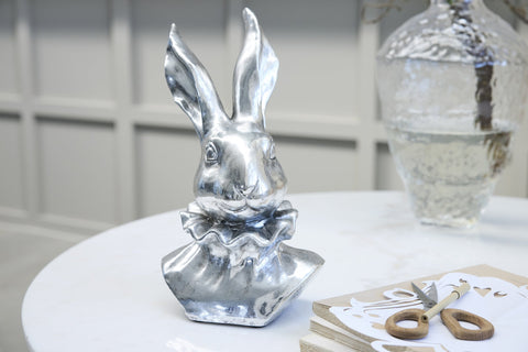 Siselle Hasendekoration H33 Silber