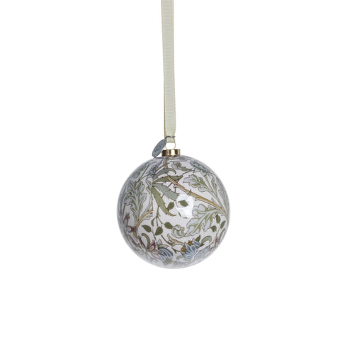 Herle Dekoration H8 cm. gebrochenes weiss