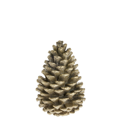 Serafina Zapfen H10,5 cm. hell gold