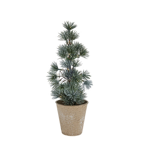 Cedille Baum H29 cm. grün