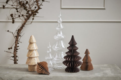 Paline ornament H10 cm. pudderrosa