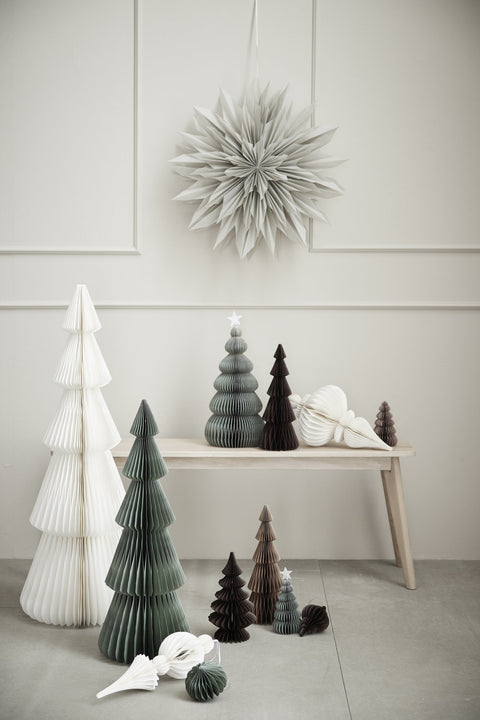 Paline ornament H10 cm. pudderrosa