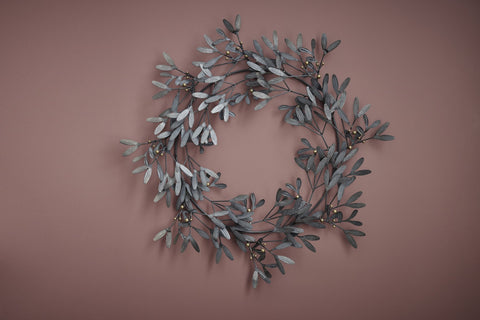 Mistlia Dekoration H cm. antik grau