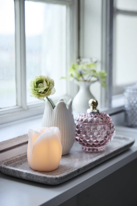 Tulipa Kerze 6.0x6.0x7.5 cm.