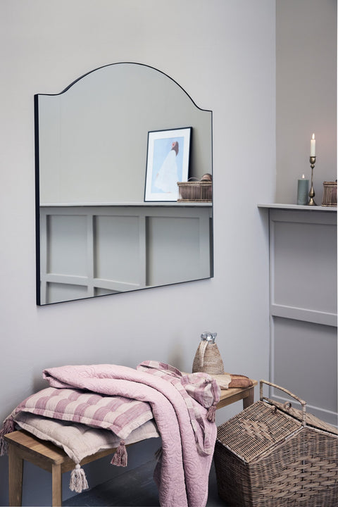 Isabelle Plaid/Decke hellrosa 170x130 cm