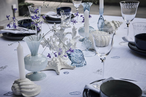 Celora Vase, Durchmesser 11 cm, Höhe 17,5 cm, Länge: Blau