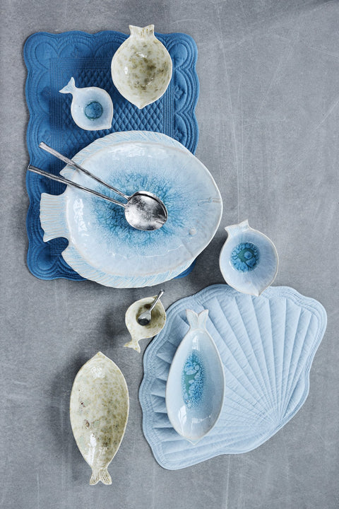 Estrid Platzset, 48,5 x 33,5 cm, Blau