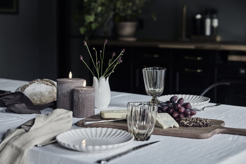 Floretta Wasserglas D8.9 H10 Taupe