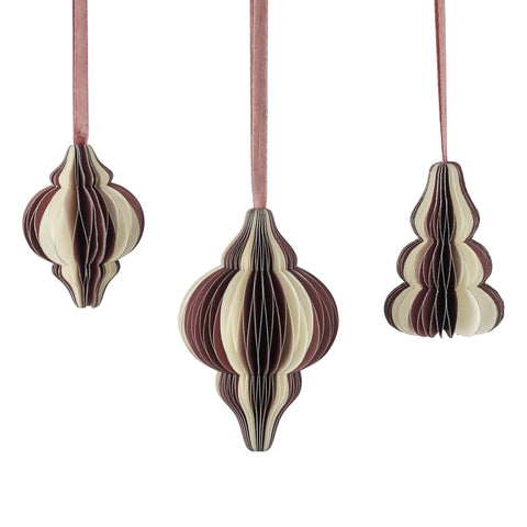 Paulinia Aufhänge-Set 3 6xx10 cm.