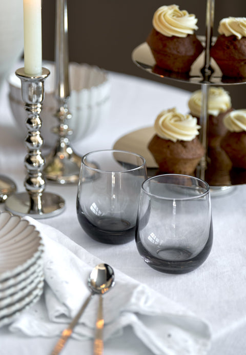 Victorinne Wasserglas 45 cl. rauchfarbig