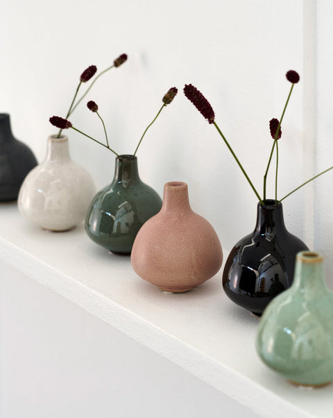 Helene Vase hellblau H9 cm