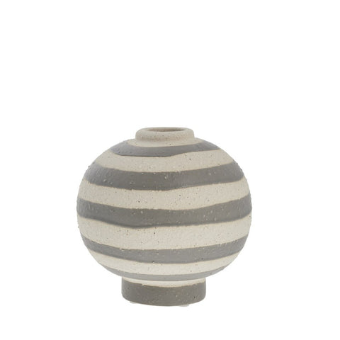 Aniella Vase H13,5 cm. grau