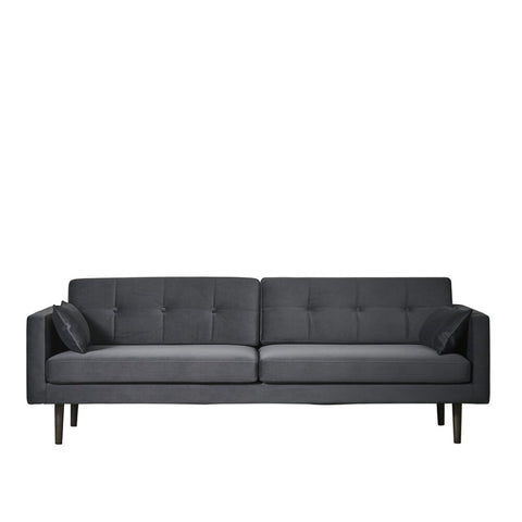 Ella Sofa H75 cm. dunkelgrau