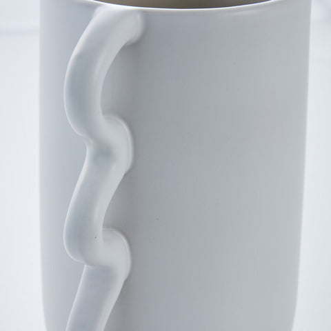 Suselle Vase 20,3 cm. weiss