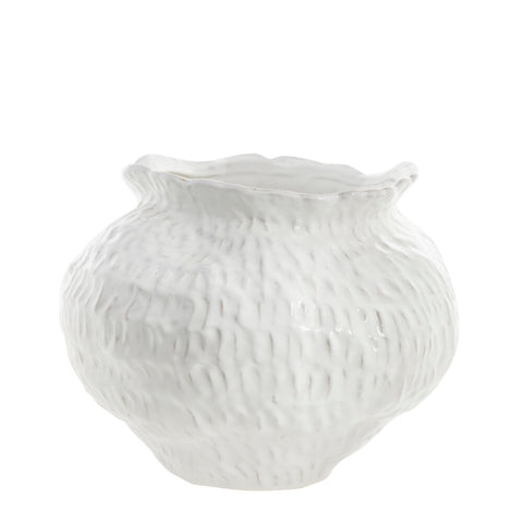 Marlia Vase weiss H31 cm