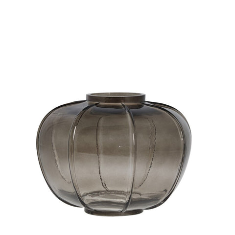 Dornia Vase H15 cm. dunkel braun
