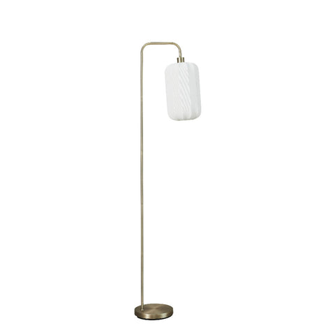 Sashie Bodenlampe H160 cm. weiss