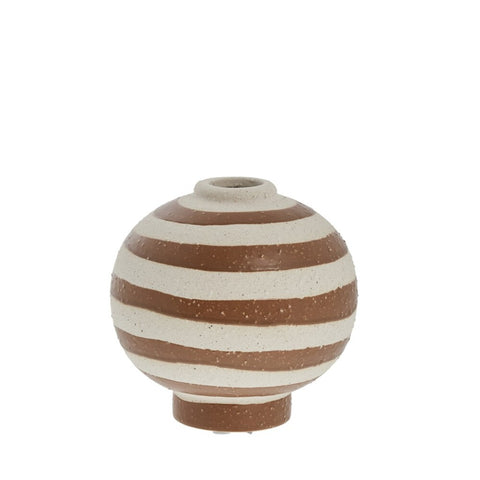 Aniella Vase H13,5 cm. Goldbraun