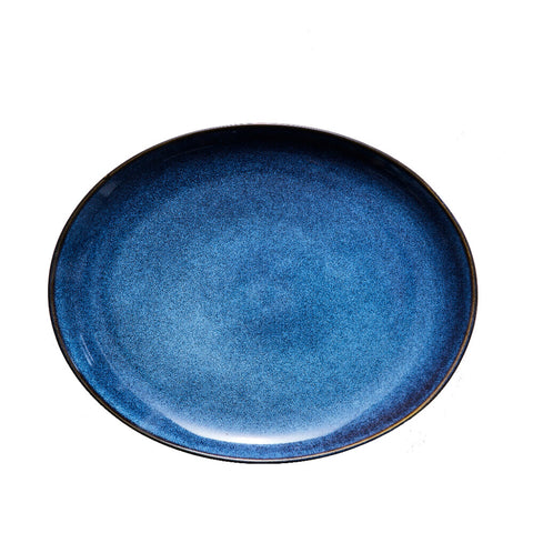 Amera Dinnerteller 29x22,5 cm. blau