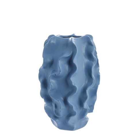 Sannia Vase 37,5 cm. hellblau