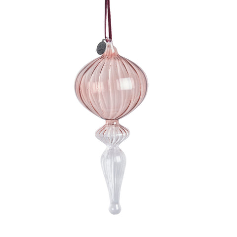 Glossia Ornament Glas H18,7 cm Rosa