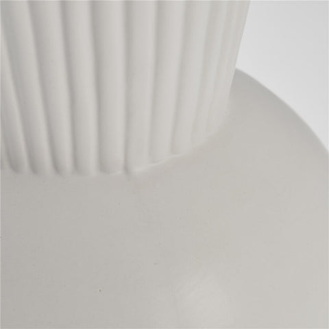 Anine Vase H29,3 cm. weiss