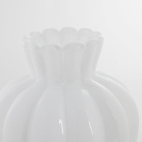 Verity Vase weiss H28 cm