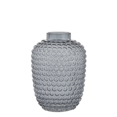 Dorinia Vase H25 cm. dunkelgrau
