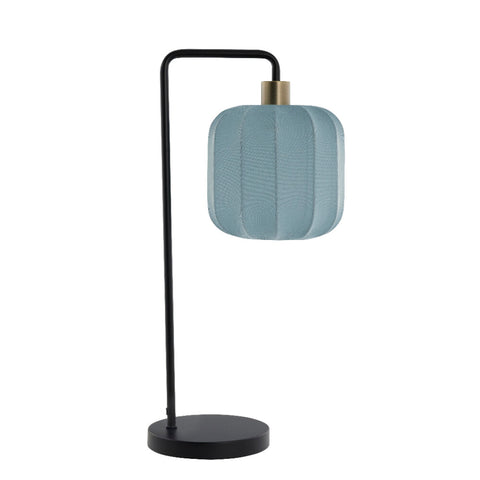 Sashie Tischlampe H58 cm. blau