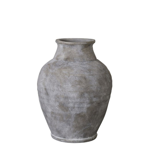 Anna Vase H40,5 cm. antik grau