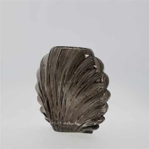 Dornia Vase H17 cm. dunkel braun
