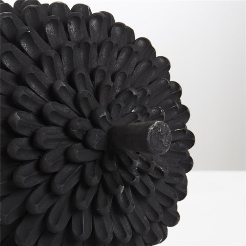 Serafina Zapfen H16 cm. schwarz